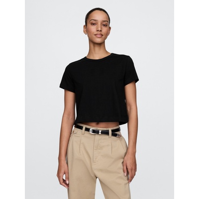 GAP Тениска GAP GAP | Cheren | ЖЕНИ | XL