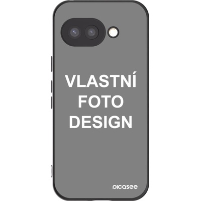 Picasee silikonový černý Google Pixel 9a Vlastní design/motiv