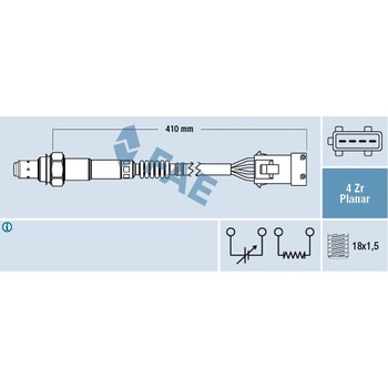 Lambda sonda FAE 77282