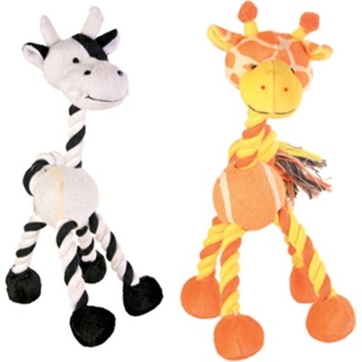 Trixie žirafa s tenisovou loptičkou 28 cm 3578