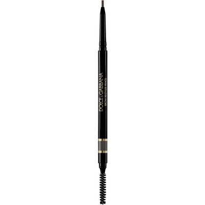 Dolce&Gabbana Brow Restyler Pencil ceruzka na obočie s kefkou 05 Soft Brown Black Cool Medium Grey Brown 0,09 g