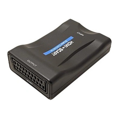 PremiumCord Převodník HDMI na SCART s napájecím zdrojem 230V