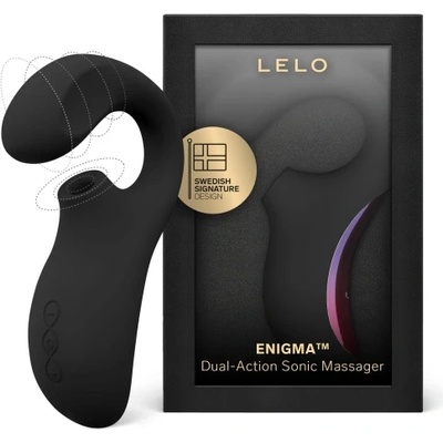 LELO Луксозен презаредим G-spot вибратор Lelo Enigma черен