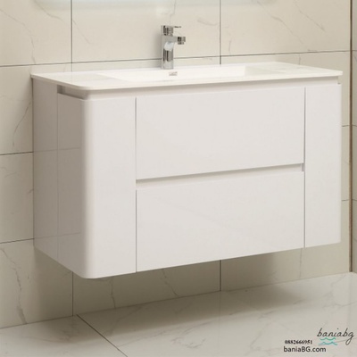 Inter Ceramic Долен конзолен pvc шкаф за баня icp 10046
