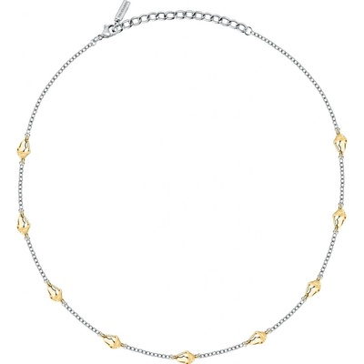 Trussardi Fashion oceľový bicolor náhrdelník TJAXA11