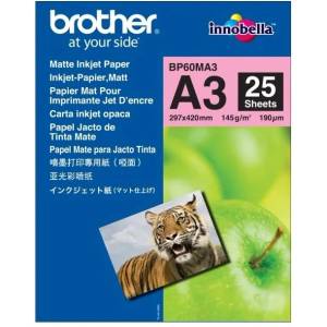 Brother Фотохартия Brother BP-60MA3, A3, 145 g/m2, 25 листа, матова (BP60MA3)