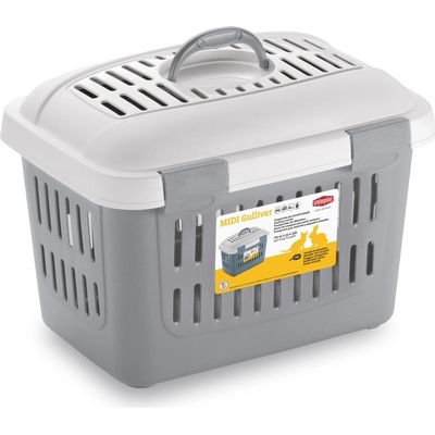 Stefanplast Gulliver Midi šedá 45 x 33 x 33 cm – Zboží Dáma