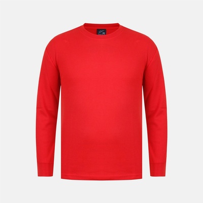 Fabric Тениска Fabric Men's Regular Fit Waffle T-Shirt - Red