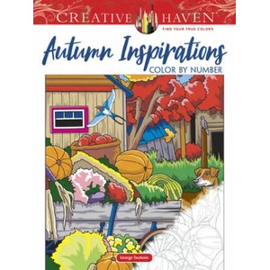 Creative Haven Autumn Inspirations Color by Number | George Toufexis (ISBN: 9780486844749)