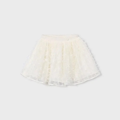 MAYORAL Пола тюл фантазия Мръсно бял цвят за мини момиче Mayoral