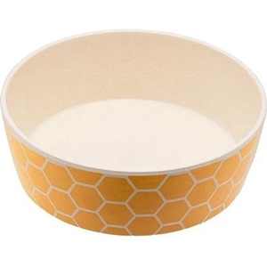 Beco Pets BecoBowl Бамбукова купа за кучета - жълта S 15 см / 0, 8 л