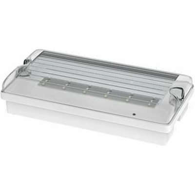 NBB FLAT 12LED Em3h DP/TP IP65 clear + piktogram 910121100