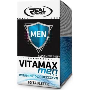 REAL PHARM Vitamax Men, 60 Tablets - fitnesdobavki - 15,39 лв