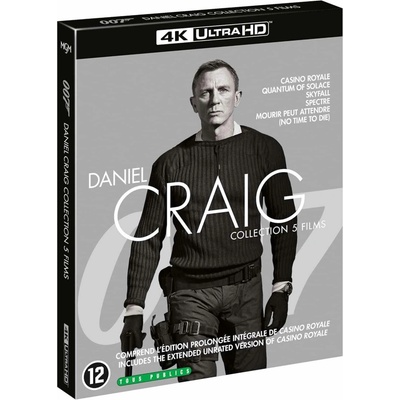 James Bond: Daniel Craig kolekcia 4K Ultra HD BD