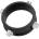Rebel Cock Ring with Studs Black
