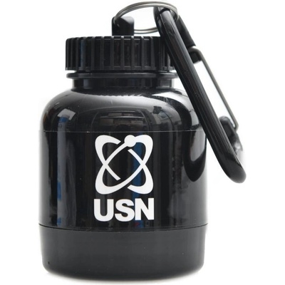 USN Powder bank nádoba na proteiny a suplementy s karabinou