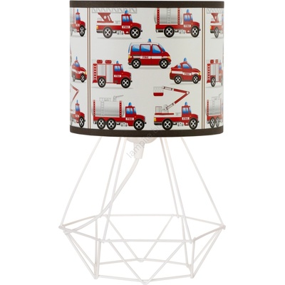 BELIS Детска настолна лампа KIDS ROOM 1xE27/60W/230V Ø 18 см пожарникари (BE1062)