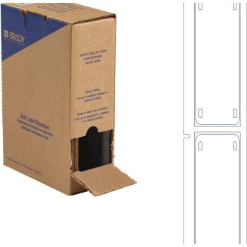 Brady BM-25x75-7643-WT-L / 312199, Bulk BMP71 Heatex Маркери за кабели, 75.00 mm x 25.00 mm (312199)