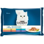 Gourmet Perle Multipack turkey, tuna, duck & veal 4x85 g