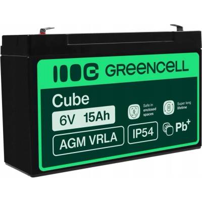Green Cell 6V 15Ah