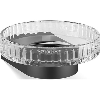 DECOR WALTHER Сапунерка Century релефна стенна черен мат (0586860)