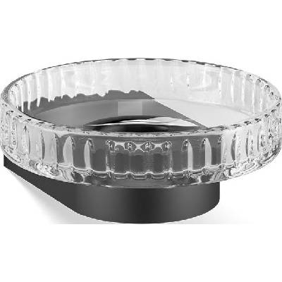 DECOR WALTHER Сапунерка Century релефна стенна черен мат (0586860)