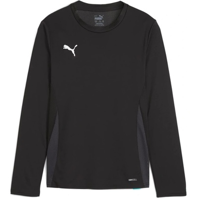 Puma teamGOAL LS Jersey Jr černá