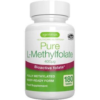 Igennus L-Метилфолат Pure 400 mcg - 180 таблетки