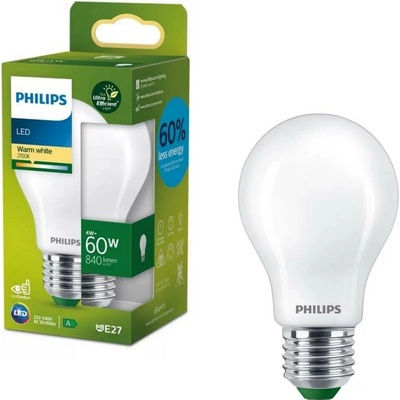 Philips žárovka LED CLA 60W A60 E27 2700K FR UE SRT4 929003623701