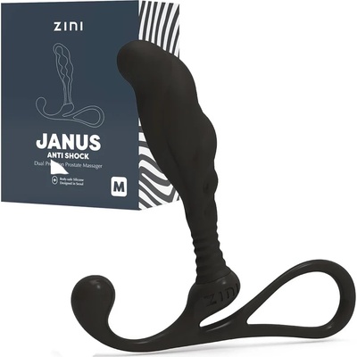 Простатен масажор с перинеум стимулатор, 10, 4см. - Zini Janus Massager M (ZINI000002)