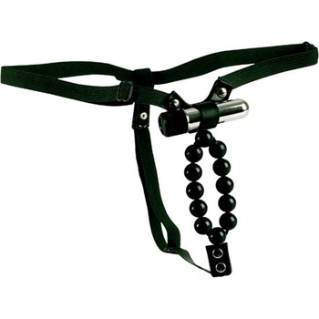 Image 1 of CalExotics черни Прашки с мъниста за допълнителна стимулация