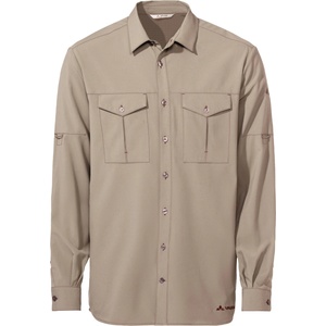 Vaude Мъжка риза с копчета Vaude Rosemoor L/S Shirt II Shirt - Linen Uni (033-1528-0913)