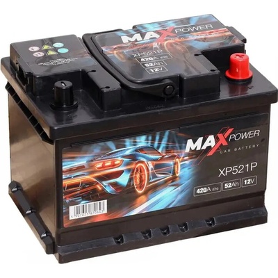 MAXPOWER 12V 52Ah 420A XP521P