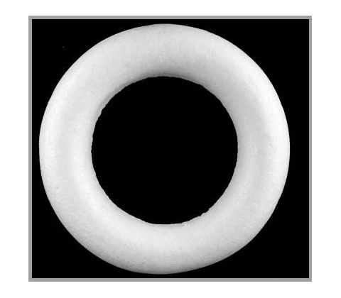 Věnec - polystyren - 22 cm