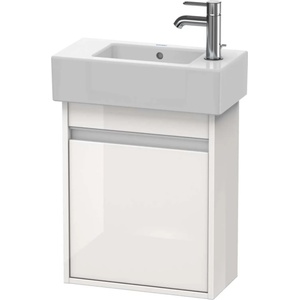 Duravit Ketho - Шкафче за умивалник 55x45x23 см, 1 врата, панти отдясно, лъскаво бяло KT6629R2222 (KT6629R2222)