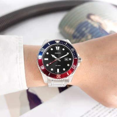 Casio Мъжки часовник Casio Collection - MDV-107D-1A3 (MDV-107D-1A3V)