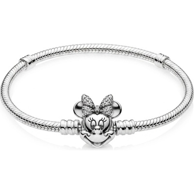 Pandora Strieborný náramok Disney Minnie Moments 597770CZ 17 cm