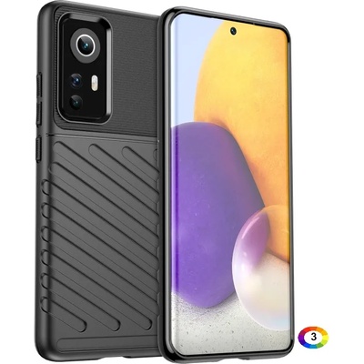 Xiaomi 12 Удароустойчив Twill Texture Калъф и Протектор