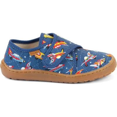Froddo Детски пантофи Froddo Kid's Barefoot Slippers House slippers - Blue Electric - размер 34 (EU) (702-5259-0225)