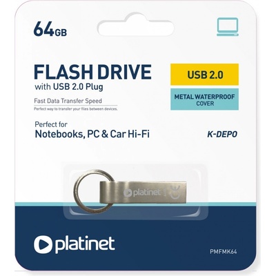 Platinet Pendrive 2.0 K-Depo 64GB PMFMK64