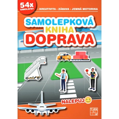 Samolepková kniha Doprava Nalepuj