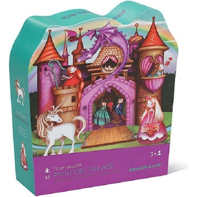 Crocodile Creek Princeznin zámek 32 dílků / Shaped Princess palace 32 pc