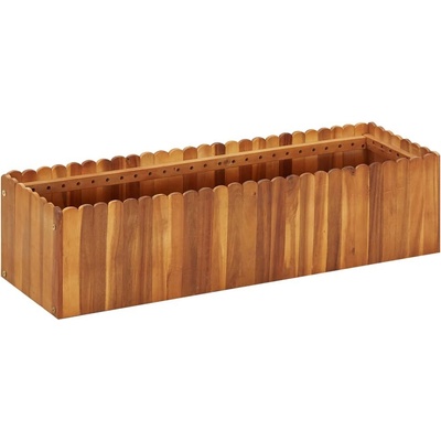 vidaXL vyvýšený záhon 100 x 30 x 25 cm masivní akáciové dřevo