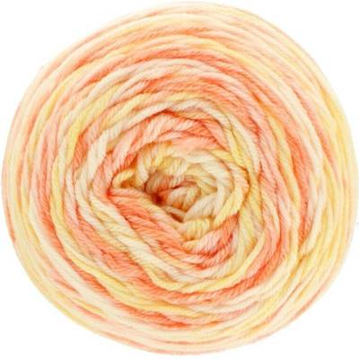Bellatex Příze HiMALAYA EVERYDAY BATIK 140g / 350 m oranžová, žlutá, bílá