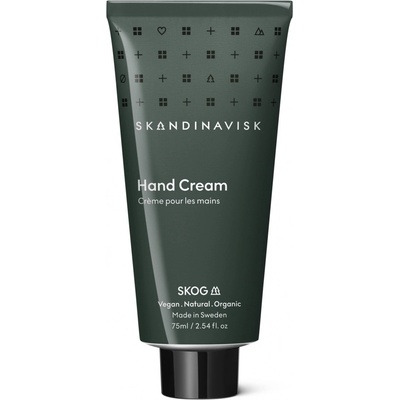 SKANDINAVISK krém na ruce SKOG (les) 75 ml, zelená barva, kov