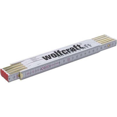 Wolfcraft ELN5227000 skládací metr dřevěný 2m 5227000