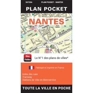 NANTES PLAN POCKET 2024 (ISBN: 9782309507541)