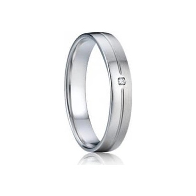 7AE AN1030 Dámský snubní prsten zirkon stříbro