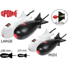 Spomb Zakrmovacia raketa midi biela