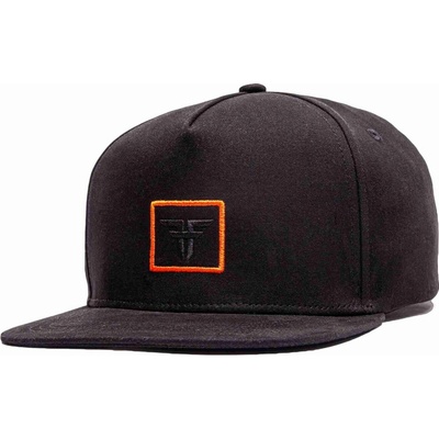 FALLEN Trademark Patch Flat Black Orange BLACK/ORANGE
